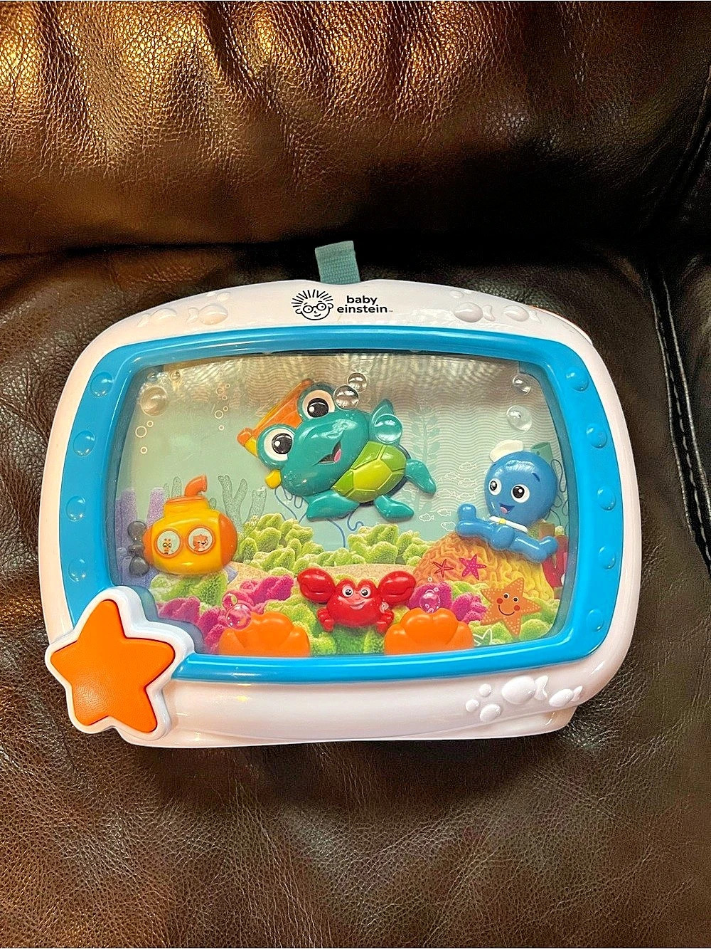 Baby Einstein Sea Dreams Soother Musical Crib Toy and Sound Machine Baby